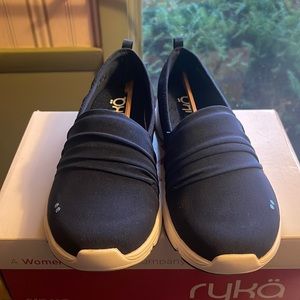 Ryka navy blue slip on shoes